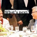 What is NEXT ? Hours after the SLPP decided not to back Ranil: …. Rajapaksa was seen in conversation with his brother
