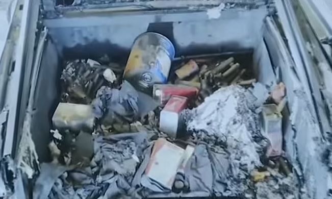 Police Release Dramatic Images of Explosive-Laden Cybertruck that Detonated Outside Trump Hotel